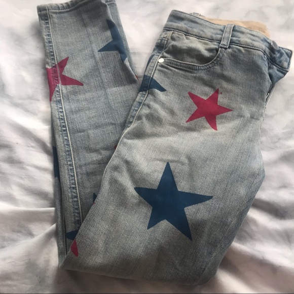 NWT Authentic Stella McCartney Star Light Wash Skinny Jeans - Picture 4 of 6